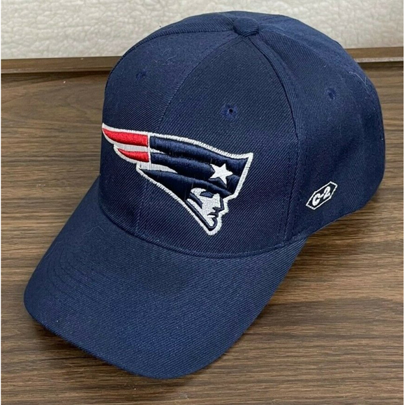 New England Patriots NFL Adjustable One Size Fits All Blue Cap Hat - Picture 1 of 7